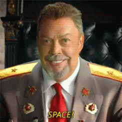 tim curry saying space